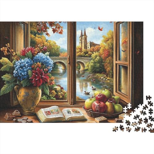 Das prächtige Schloss, EIN sehr unterhaltsames und herausforderndes Puzzlespiel, Heimdekoration, 1000 Teile (75 x 50 cm) von CKMSMCS