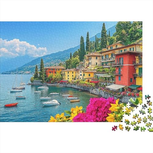 Das prächtige Schloss, EIN sehr unterhaltsames und herausforderndes Puzzlespiel, Heimdekoration, 1000 Teile (75 x 50 cm) von CKMSMCS