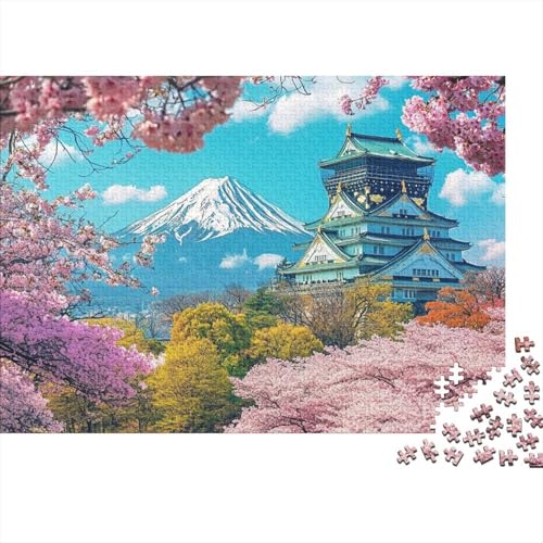 Das prächtige Schloss, EIN sehr unterhaltsames und herausforderndes Puzzlespiel, Heimdekoration, 1000 Teile (75 x 50 cm) von CKMSMCS