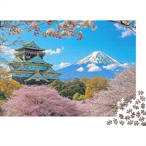 Das prächtige Schloss, EIN sehr unterhaltsames und herausforderndes Puzzlespiel, Heimdekoration, 1000 Teile (75 x 50 cm) von CKMSMCS