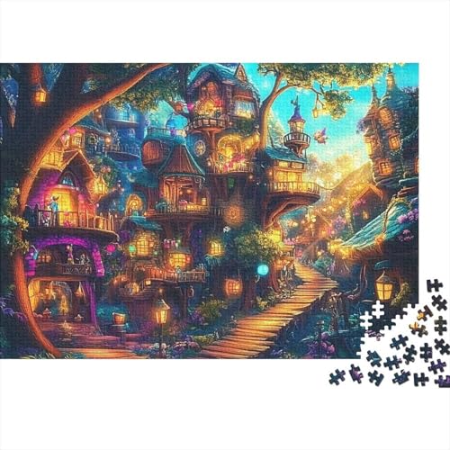 Das prächtige Schloss, Lernspiel, Herausforderung, Spielzeug, Geschenk, Puzzle für Erwachsene und Kinder ab 14 Jahren, 1000 Teile (75 x 50 cm) von CKMSMCS
