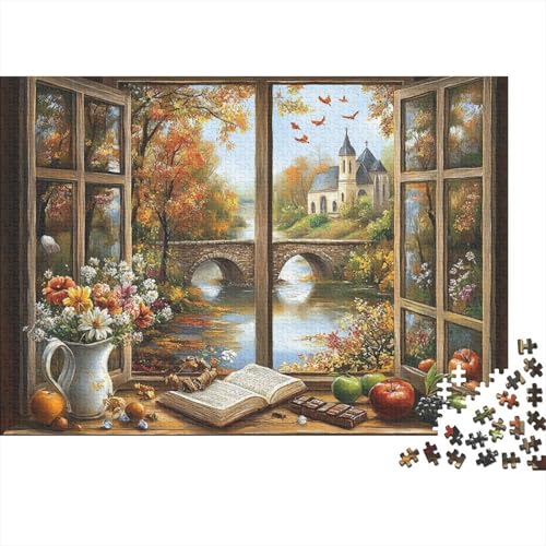 Das prächtige Schloss, Lernspiel, Herausforderung, Spielzeug, Geschenk, Puzzle für Erwachsene und Kinder ab 14 Jahren, 1000 Teile (75 x 50 cm) von CKMSMCS