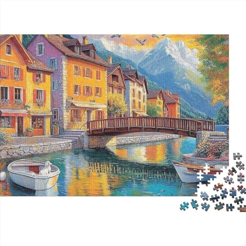 Das prächtige Schloss, Lernspiel, Herausforderung, Spielzeug, Geschenk, Puzzles für Erwachsene und Kinder ab 14 Jahren, 300 Teile (40 x 28 cm) von CKMSMCS
