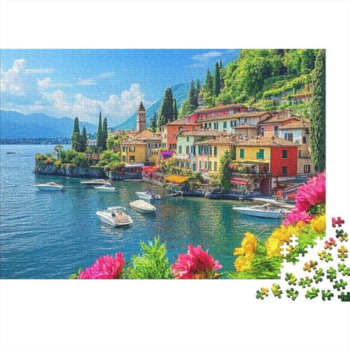 Das prächtige Schloss, Lernspiel, Herausforderung, Spielzeug, Geschenk, Puzzles für Erwachsene und Kinder ab 14 Jahren, 500 Teile (52 x 38 cm) von CKMSMCS