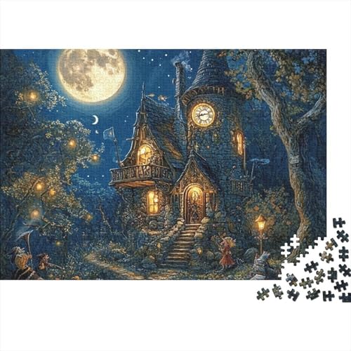 Das prächtige Schloss, Lernspiel, Herausforderung, Spielzeug, Geschenk, Puzzles für Erwachsene und Kinder ab 14 Jahren, 500 Teile (52 x 38 cm) von CKMSMCS