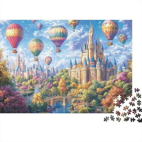 Das prächtige Schloss, Lernspiel, Spaß, extrem schwierig zu vervollständigen, geeignet für Familienunterhaltung, 500 Teile (52 x 38 cm) von CKMSMCS
