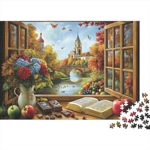 Das prächtige Schloss, Lernspiel, geeignet für Kinder ab 10 Jahren und Erwachsene, interessant und herausfordernd, 1000 Teile (75 x 50 cm) von CKMSMCS