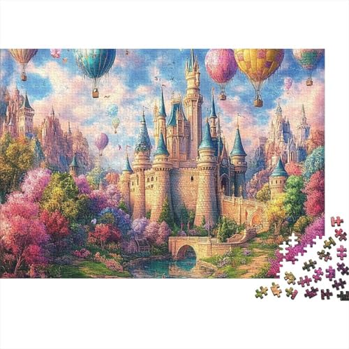 Das prächtige Schloss, Lernspiel, geeignet für Kinder ab 10 Jahren und Erwachsene, interessant und herausfordernd, 1000 Teile (75 x 50 cm) von CKMSMCS