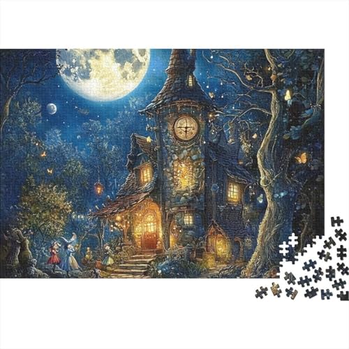 Das prächtige Schloss, Lernspiel, geeignet für Kinder ab 10 Jahren und Erwachsene, interessant und herausfordernd, 1000 Teile (75 x 50 cm) von CKMSMCS
