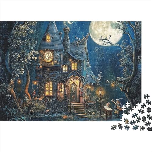 Das prächtige Schloss, Lernspiel, geeignet für Kinder ab 10 Jahren und Erwachsene, interessant und herausfordernd, 500 Teile (52 x 38 cm) von CKMSMCS