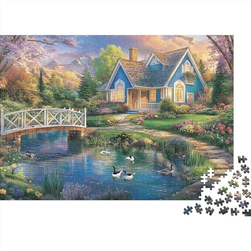 Das prächtige Schloss, Lernspiel, geeignet für Kinder ab 10 Jahren und Erwachsene, interessant und herausfordernd, 500 Teile (52 x 38 cm) von CKMSMCS