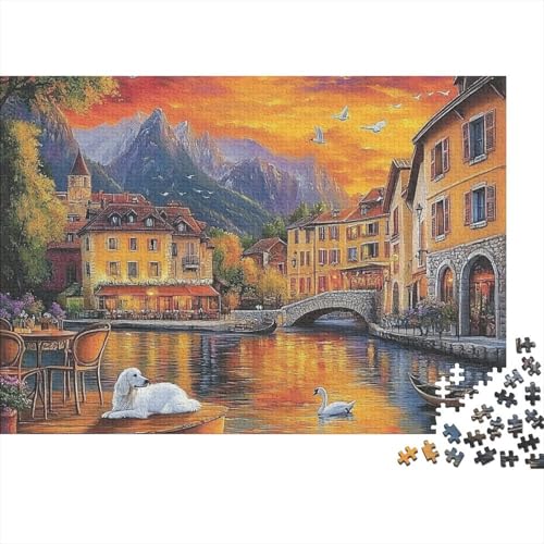 Das prächtige Schloss, Lernspiel, geeignet für Kinder ab 10 Jahren und Erwachsene, interessant und herausfordernd, 500 Teile (52 x 38 cm) von CKMSMCS