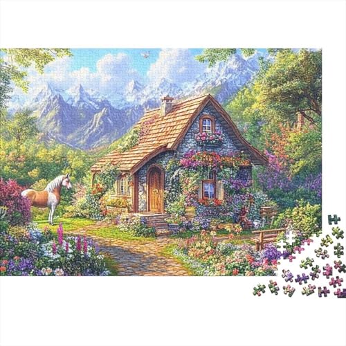 Das prächtige Schloss, Lernspiel, geeignet für Kinder ab 10 Jahren und Erwachsene, interessant und herausfordernd, 500 Teile (52 x 38 cm) von CKMSMCS