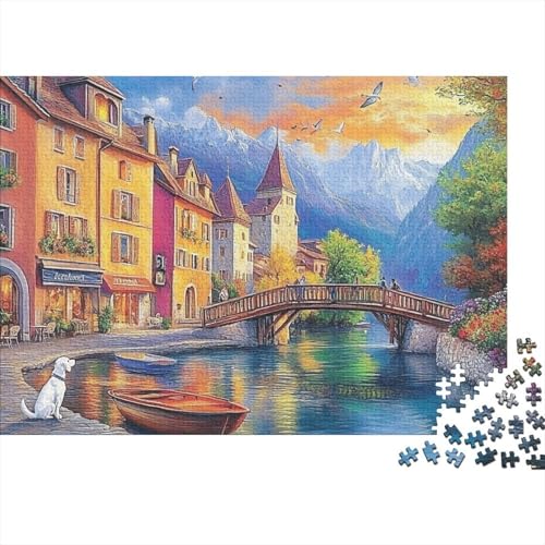 Das prächtige Schloss, Lernspiel, geeignet für Kinder ab 10 Jahren und Erwachsene, interessant und herausfordernd, 500 Teile (52 x 38 cm) von CKMSMCS