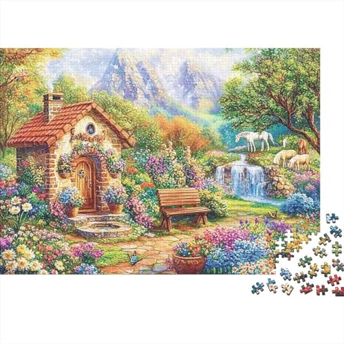 Das prächtige Schloss, Lernspiel, geeignet für Kinder ab 10 Jahren und Erwachsene, interessant und herausfordernd, 500 Teile (52 x 38 cm) von CKMSMCS