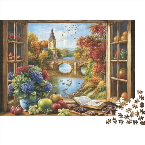 Das prächtige Schloss, Lernspiele, anspruchsvolle Puzzlespiele, Geschenkideen für Frauen und Männer, 1000 Teile (75 x 50 cm) von CKMSMCS