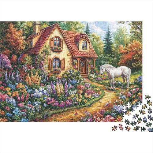 Das prächtige Schloss, Lernspiele, anspruchsvolle Puzzlespiele, Geschenkideen für Frauen und Männer, 500 Teile (52 x 38 cm) von CKMSMCS