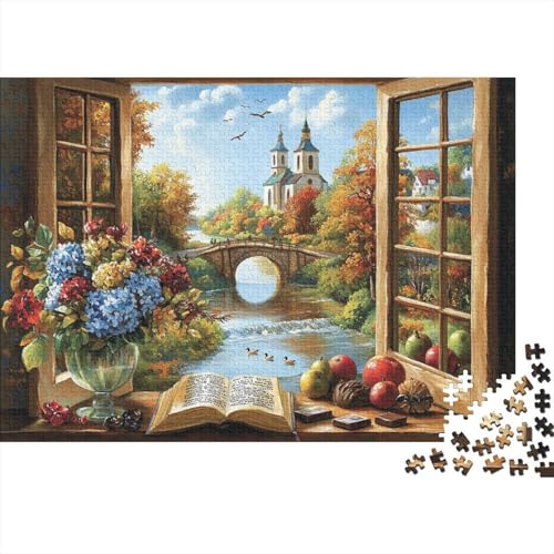 Das prächtige Schloss, Lernspiele, anspruchsvolle Puzzlespiele, Geschenkideen für Frauen und Männer, 500 Teile (52 x 38 cm) von CKMSMCS