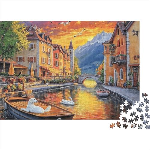 Das prächtige Schloss, anspruchsvolle Spiele für Familien, geeignet zur Heimdekoration, sehr schwierig, 1000 Teile (75 x 50 cm) von CKMSMCS