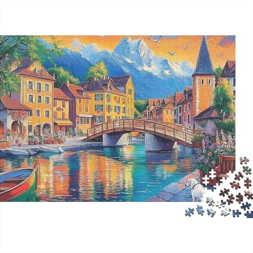 Das prächtige Schloss, anspruchsvolle Spiele für Familien, geeignet zur Heimdekoration, sehr schwierig, 1000 Teile (75 x 50 cm) von CKMSMCS