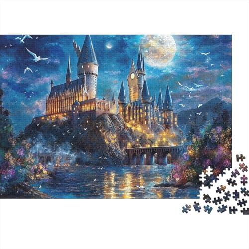 Das prächtige Schloss, anspruchsvolle Spiele für Familien, geeignet zur Heimdekoration, sehr schwierig, 1000 Teile (75 x 50 cm) von CKMSMCS