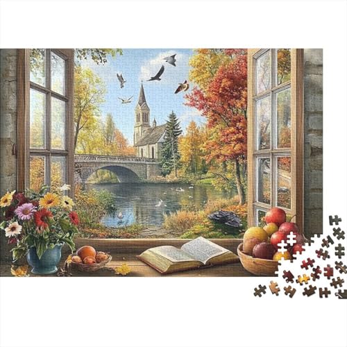 Das prächtige Schloss, anspruchsvolle Spiele für Familien, geeignet zur Heimdekoration, sehr schwierig, 300 Teile (40 x 28 cm) von CKMSMCS