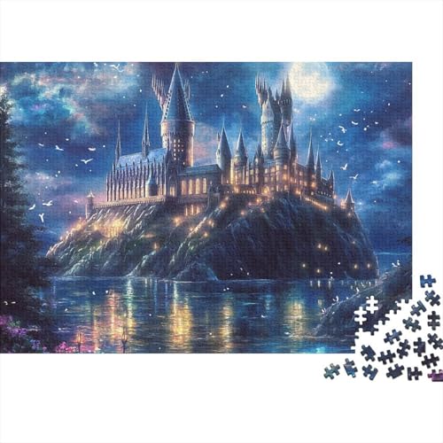 Das prächtige Schloss, anspruchsvolle Spiele für Familien, geeignet zur Heimdekoration, sehr schwierig, 300 Teile (40 x 28 cm) von CKMSMCS