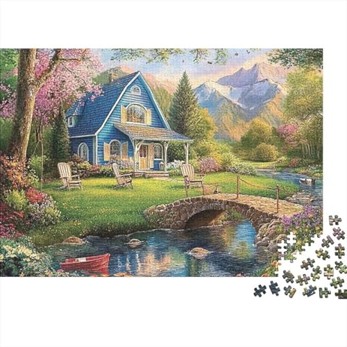 Das prächtige Schloss, anspruchsvolle Spiele für Familien, geeignet zur Heimdekoration, sehr schwierig, 300 Teile (40 x 28 cm) von CKMSMCS