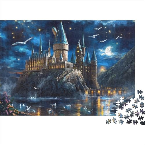 Das prächtige Schloss, anspruchsvolle Spiele für Familien, geeignet zur Heimdekoration, sehr schwierig, 500 Teile (52 x 38 cm) von CKMSMCS