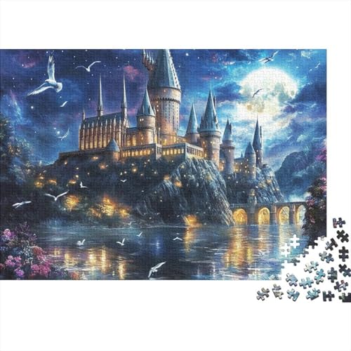 Das prächtige Schloss, anspruchsvolle Spiele für Familien, geeignet zur Heimdekoration, sehr schwierig, 500 Teile (52 x 38 cm) von CKMSMCS