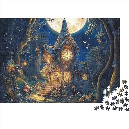 Das prächtige Schloss, anspruchsvolle Spiele für Familien, geeignet zur Heimdekoration, sehr schwierig, 500 Teile (52 x 38 cm) von CKMSMCS