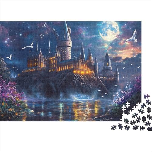 Das prächtige Schloss, anspruchsvolle Spiele für Familien, geeignet zur Heimdekoration, sehr schwierig, 500 Teile (52 x 38 cm) von CKMSMCS