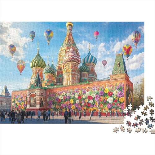 Das prächtige Schloss, anspruchsvolle Spiele für Familien, geeignet zur Heimdekoration, sehr schwierig, 500 Teile (52 x 38 cm) von CKMSMCS