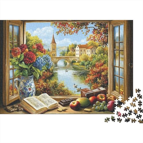 Das prächtige Schloss, geeignet für Familienunterhaltung, süß und unterhaltsam, hoher Schwierigkeitsgrad, 300 Teile (40 x 28 cm) von CKMSMCS