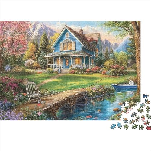 Das prächtige Schloss, lustiges Lernspiel, herausforderndes Spielzeug für Männer und Frauen, 300 Stück (40 x 28 cm) von CKMSMCS