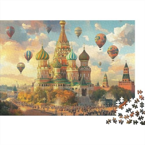 Das prächtige Schloss, lustiges Lernspiel, herausforderndes Spielzeug für Männer und Frauen, 300 Stück (40 x 28 cm) von CKMSMCS