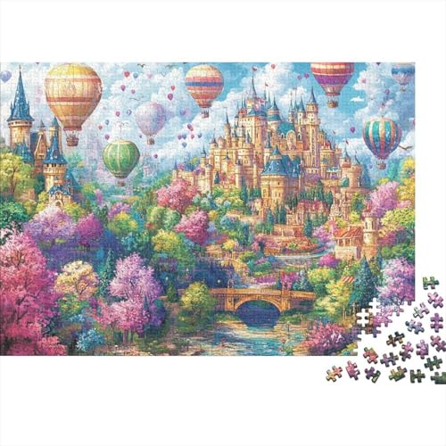 Das prächtige Schloss, lustiges Lernspiel, herausforderndes Spielzeug für Männer und Frauen, 300 Stück (40 x 28 cm) von CKMSMCS