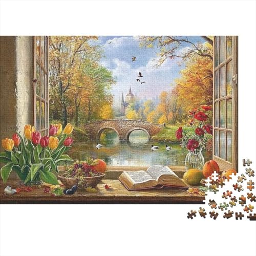 Das prächtige Schloss, lustiges Lernspiel, herausforderndes Spielzeug für Männer und Frauen, 500 Stück (52 x 38 cm) von CKMSMCS