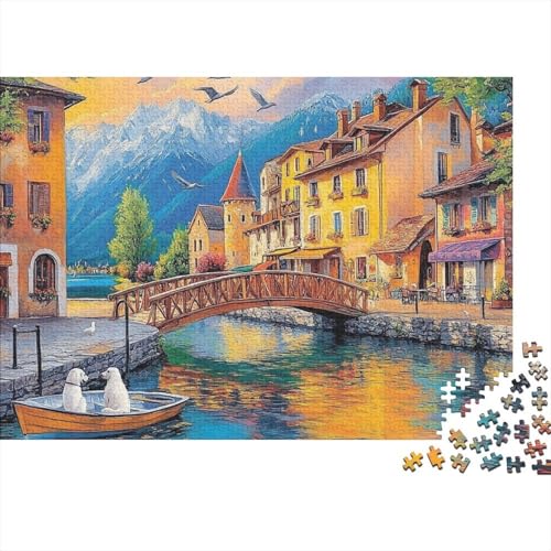 Das prächtige Schloss, lustiges Lernspiel, herausforderndes Spielzeug für Männer und Frauen, 500 Stück (52 x 38 cm) von CKMSMCS