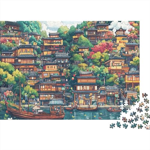 Das prächtige Schloss, lustiges Lernspiel, herausforderndes Spielzeug für Männer und Frauen, 500 Stück (52 x 38 cm) von CKMSMCS