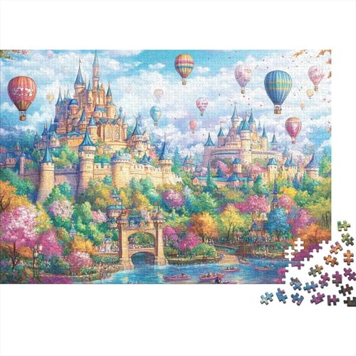 Das prächtige Schloss, lustiges Lernspiel, herausforderndes Spielzeug für Männer und Frauen, 500 Stück (52 x 38 cm) von CKMSMCS