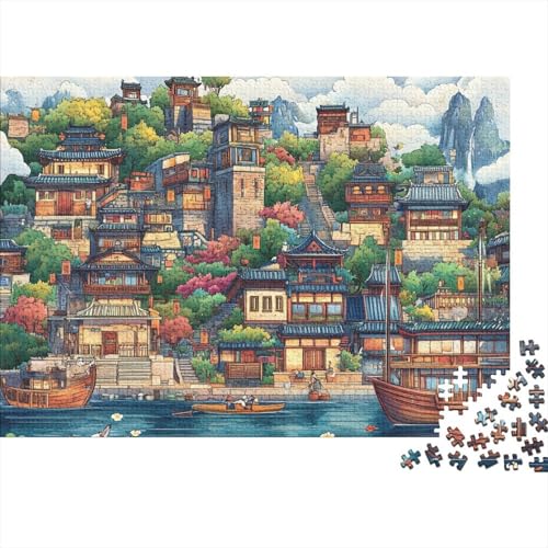 Das prächtige Schloss, pädagogische und lehrreiche Spiele für Jugendliche mit einzigartigem Stil, 1000 Teile (75 x 50 cm). von CKMSMCS