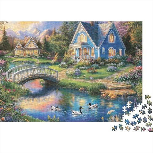 Das prächtige Schloss, pädagogische und lehrreiche Spiele für Jugendliche mit einzigartigem Stil, 1000 Teile (75 x 50 cm). von CKMSMCS