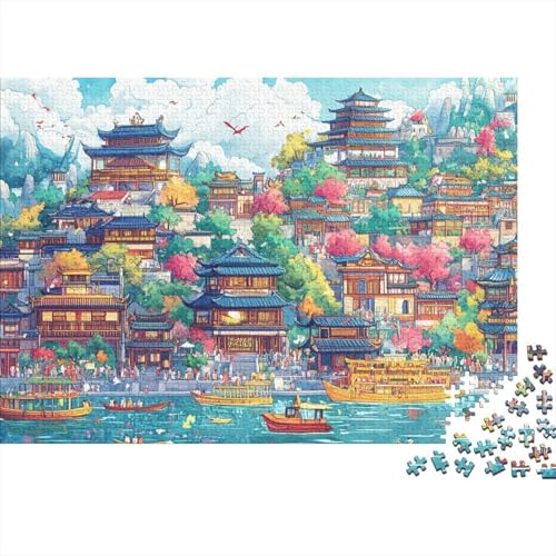 Das prächtige Schloss, pädagogische und lehrreiche Spiele für Jugendliche mit einzigartigem Stil, 1000 Teile (75 x 50 cm). von CKMSMCS