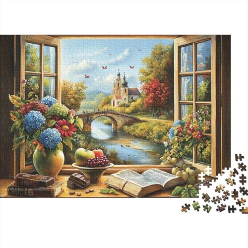 Das prächtige Schloss, pädagogische und lehrreiche Spiele für Jugendliche mit einzigartigem Stil, 500 Teile (52 x 38 cm). von CKMSMCS