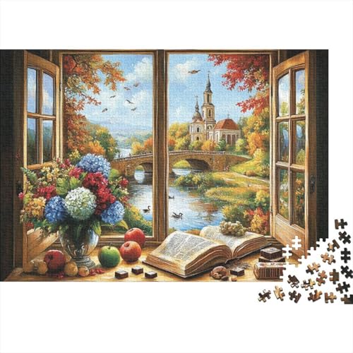 Das prächtige Schloss, pädagogisches Puzzlespiel, geeignet für Familienunterhaltung, sehr interessant und schwierig, 300 Teile (40 x 28 cm) von CKMSMCS