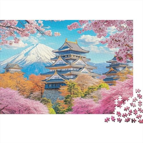 Das prächtige Schloss, pädagogisches Puzzlespiel, geeignet für Teenager, geeignet für Familienunterhaltung, hoher Schwierigkeitsgrad, 1000 Teile (75 x 50 cm) von CKMSMCS