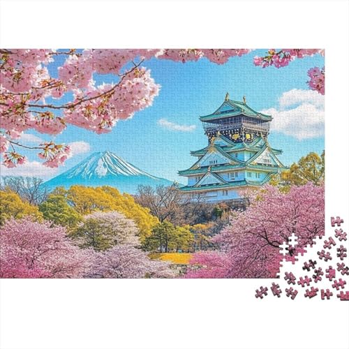 Das prächtige Schloss, pädagogisches Puzzlespiel, geeignet für Teenager, geeignet für Familienunterhaltung, hoher Schwierigkeitsgrad, 300 Teile (40 x 28 cm) von CKMSMCS
