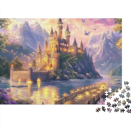 Das prächtige Schloss, pädagogisches Puzzlespiel für Erwachsene ab 12 Jahren, geeignet für Familienunterhaltung, 1000 Teile (75 x 50 cm) von CKMSMCS