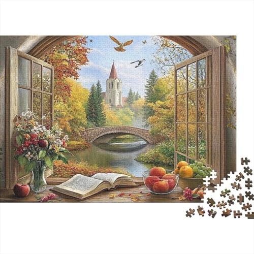 Das prächtige Schloss, pädagogisches Puzzlespiel für Erwachsene ab 12 Jahren, geeignet für Familienunterhaltung, 1000 Teile (75 x 50 cm) von CKMSMCS